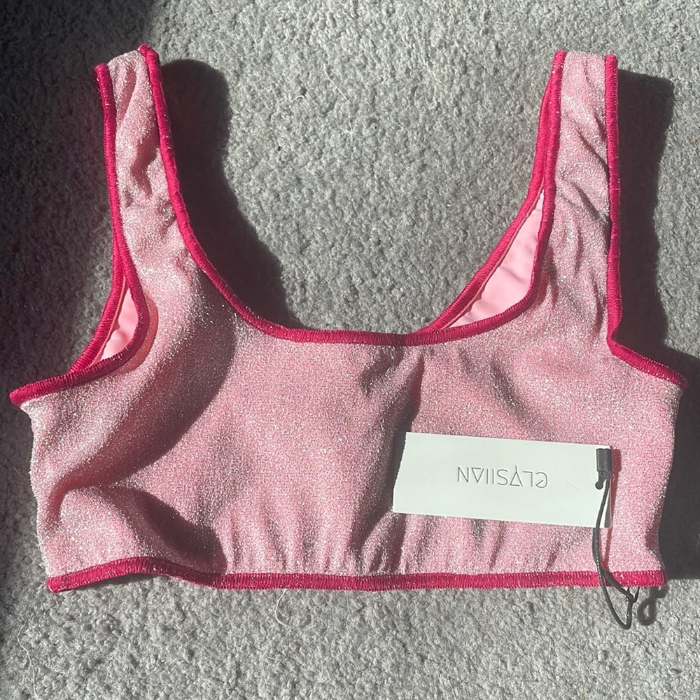 NWT Elysiian Newport Bikini Top